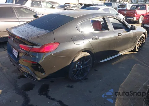 2020 BMW M850I Gtan Coupe xDrive из США, поврежденный, VIN WBAGV8C03LCD97829